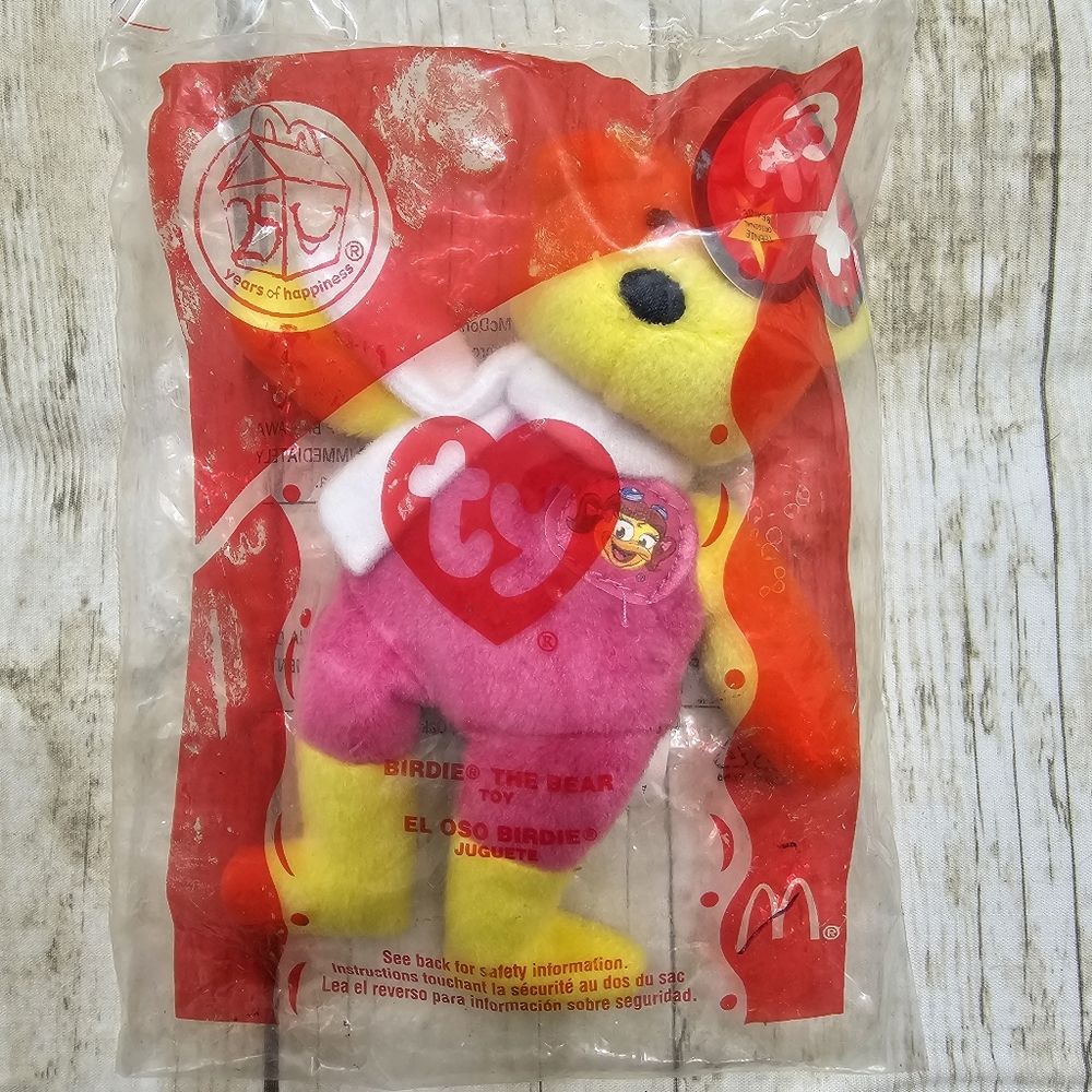 Ty McDonald's 25th Anniversary Birdie The Bear 2004 #3 In Series El Oso Birdie